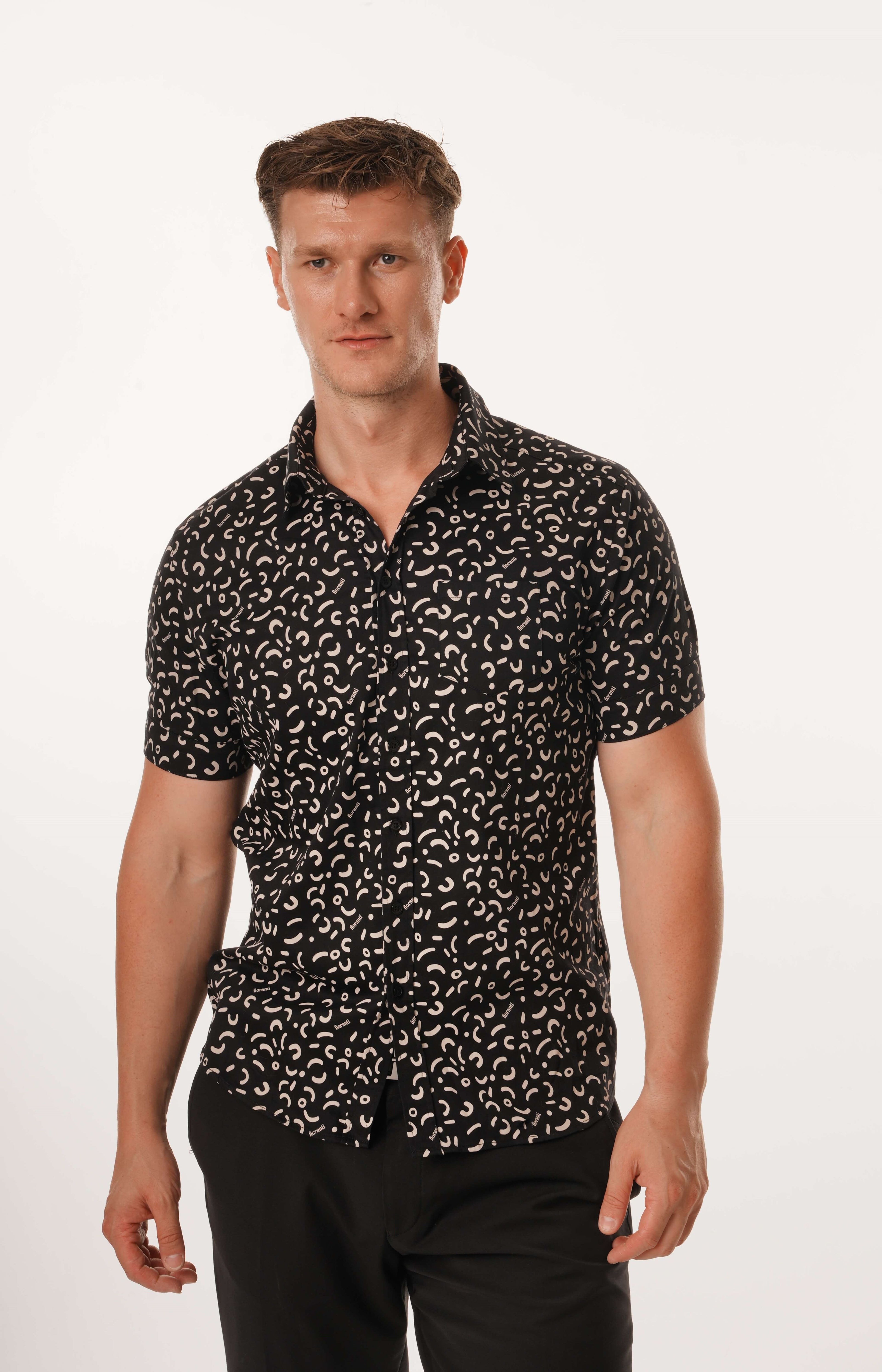 Signature Resorthemd Schwarz