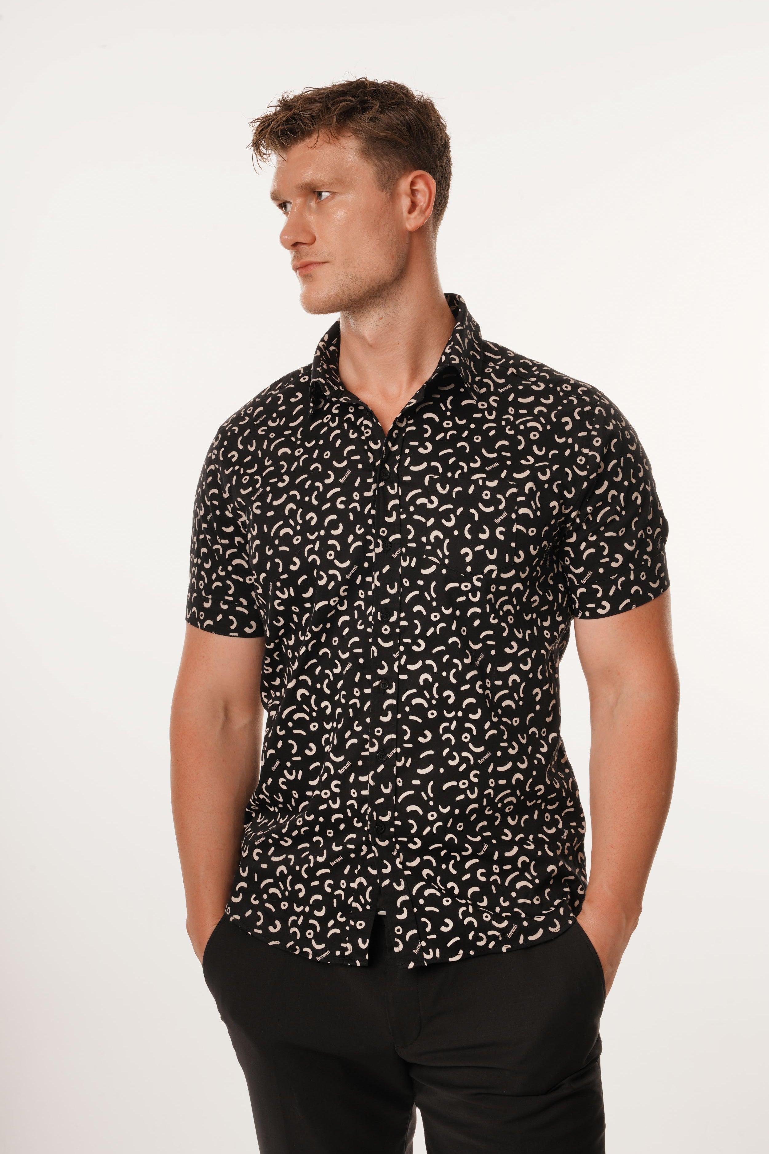 Signature Resort Shirt Black