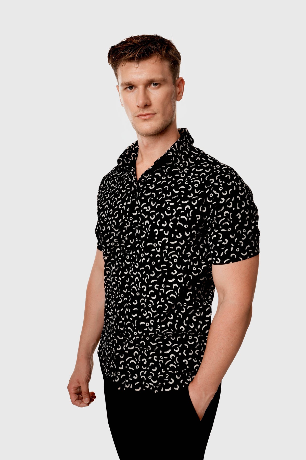 Signature Resort Shirt Black
