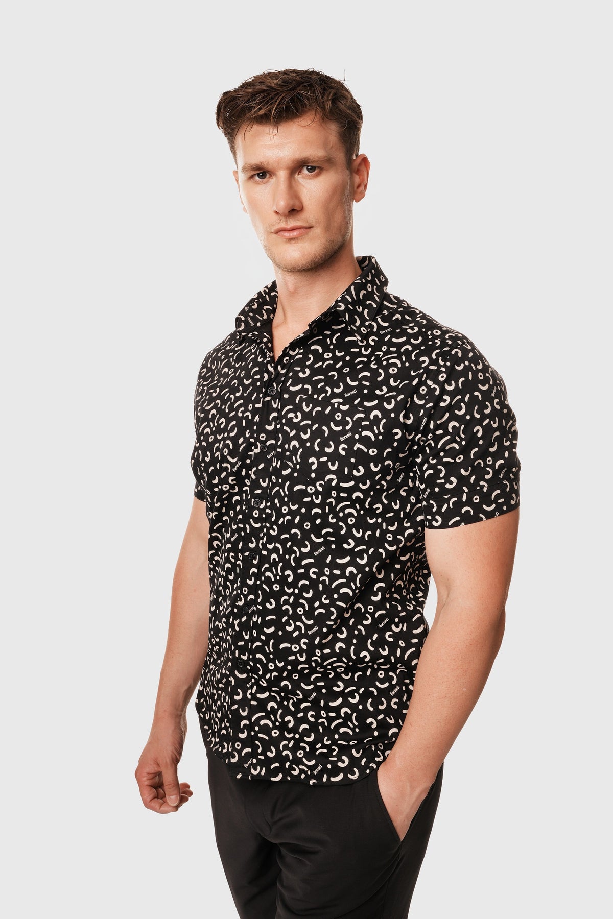 Signature Resort Shirt Black