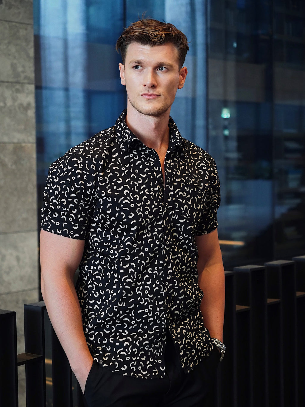 Signature Resort Shirt Black