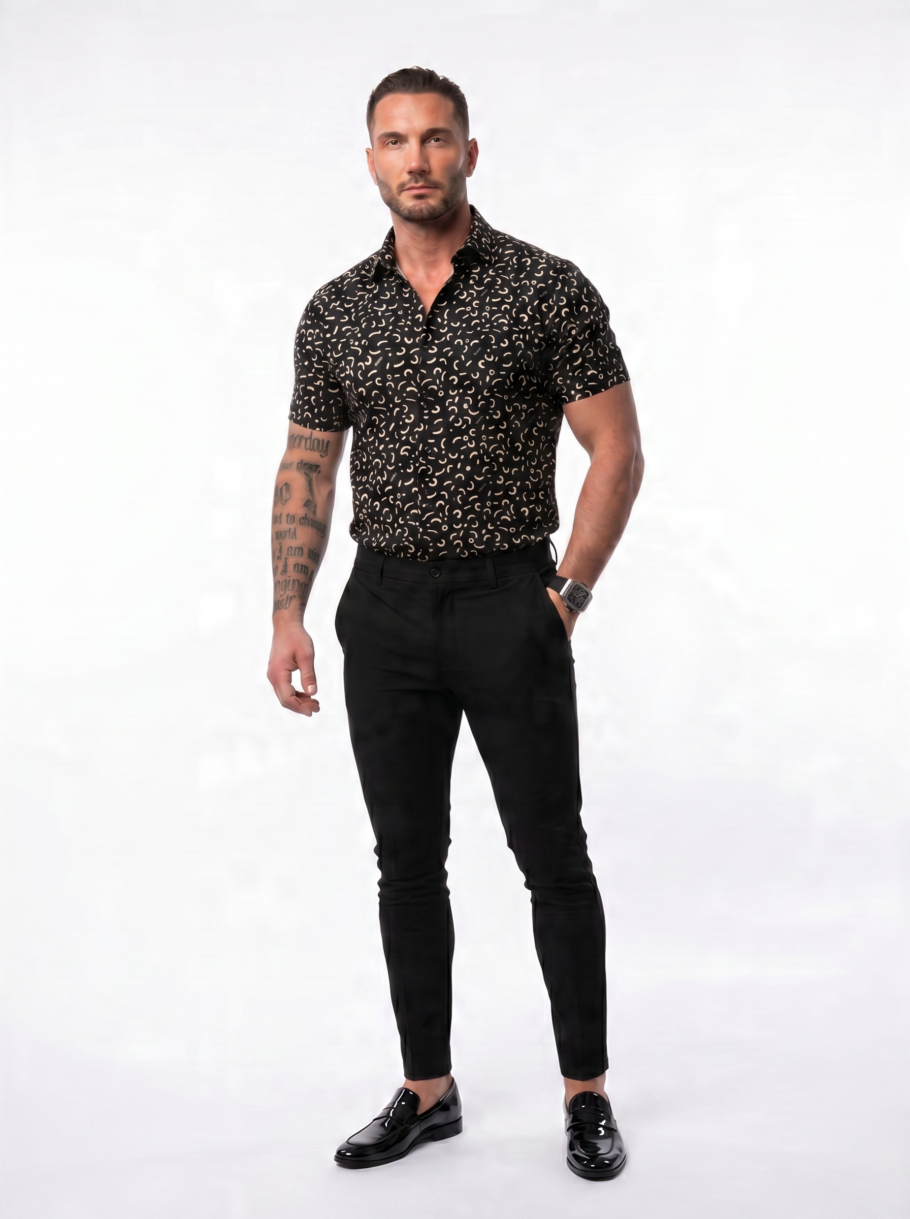 Signature Resort Shirt Black